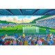 Adams Park Stadium Fine Art Canvas - Wycombe Wanderers FC